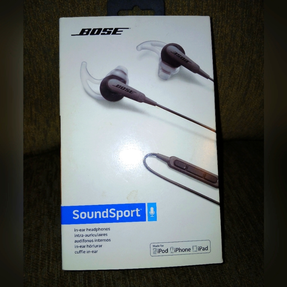 Bose SoundSport Earbud Headphones - Black